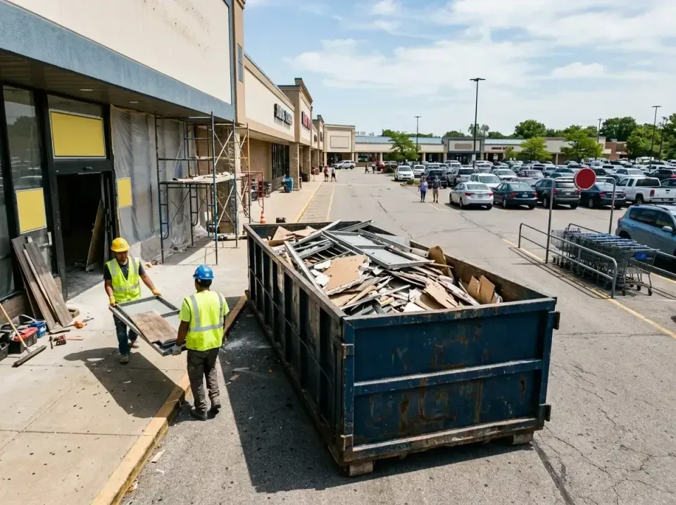 retail-store-renovation-debris-003 — frequently asked questions, Roll-off Dumpster Rentals in Glenside, PA